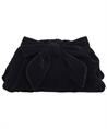 Beck Söndergaard velvet clutch met strik Bonita