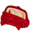 Beck Söndergaard velvet clutch met strik Bonita