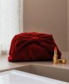 Beck Söndergaard velvet clutch met strik Bonita