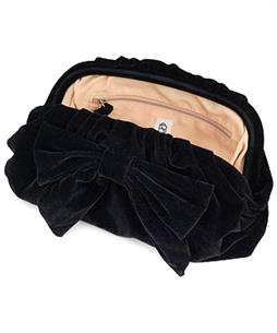 Beck Söndergaard velvet clutch met strik Bonita