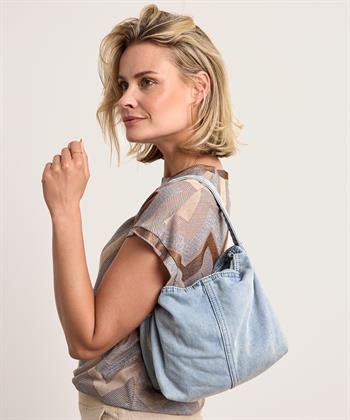 Beck Söndergaard washed denim tas Denima Fraya