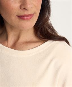 BeOne badstof sweater korte mouw