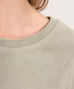BeOne badstof sweater korte mouw
