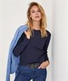 BeOne basis shirt lange mouw figuurnaad