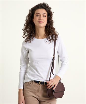 BeOne basis shirt lange mouw figuurnaad