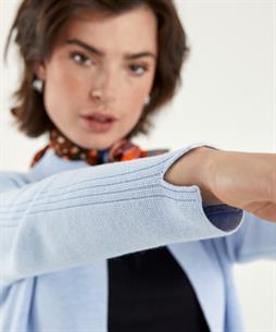 BeOne blazervest halflang puntaknit