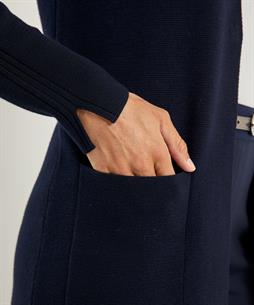 BeOne blazervest halflang puntaknit