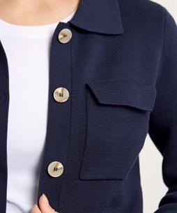 BeOne blazervest kort puntaknit