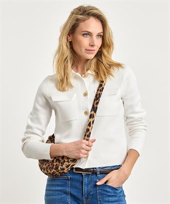 BeOne blazervest kort puntaknit