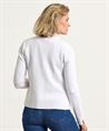 BeOne blazervest raw edge puntaknit