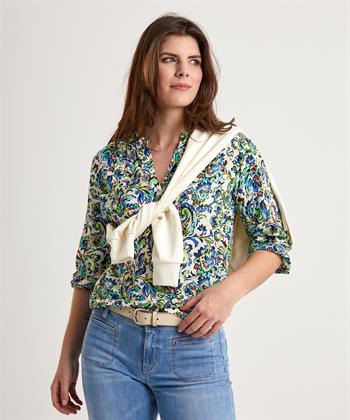 BeOne blouse flower paisley