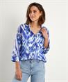 BeOne cotton voile blouse ikat