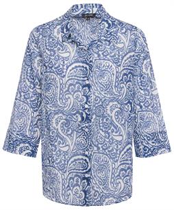 BeOne cotton voile blouse paisley