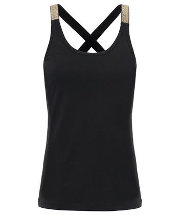 BeOne Essentials crossback singlet lurex