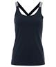 BeOne Essentials crossback singlet lurex