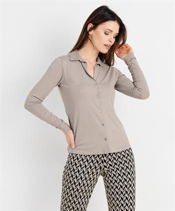 BeOne Essentials poloblouse jersey