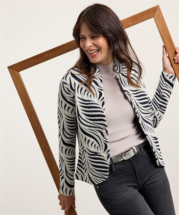 BeOne jacquard blazervest blad