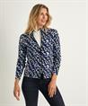 BeOne jacquard vest panterprint