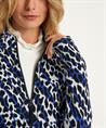 BeOne jacquard vest panterprint