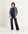 BeOne jacquard vest panterprint