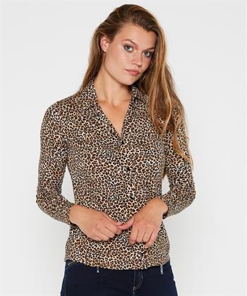 BeOne jersey blouse animalprint