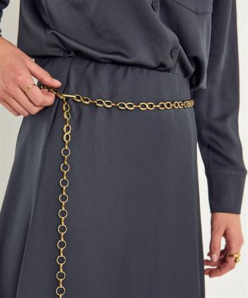 BeOne 'oud' goudkleurige kettingriem Infinity