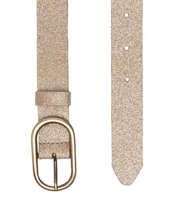 BeOne riem glitter ovale gesp