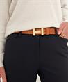 BeOne riem goudkleurige H-gesp Lancaster