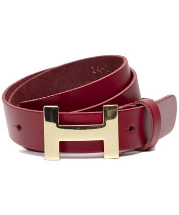 BeOne riem goudkleurige H-gesp