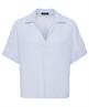 BeOne seersucker blouse streepje
