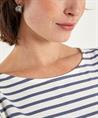 BeOne shirt driekwart mouw Bretonse streep