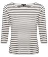 BeOne shirt driekwart mouw Bretonse streep