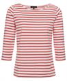 BeOne shirt driekwart mouw Bretonse streep