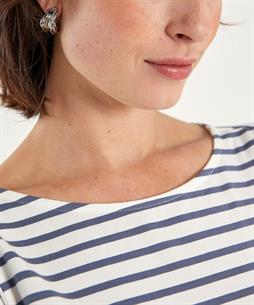 BeOne shirt driekwart mouw Bretonse streep