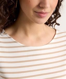 BeOne shirt driekwart mouw Bretonse streep