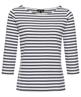 BeOne shirt driekwart mouw Bretonse streep