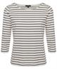 BeOne shirt driekwart mouw Bretonse streep