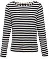 BeOne shirt lange mouw Bretonse streep