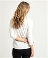 BeOne shirt met V-hals plooi