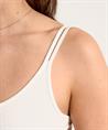 BeOne singlet dubbele bandjes