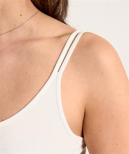 BeOne singlet dubbele bandjes