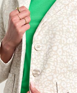 BeOne sweat blazer panter