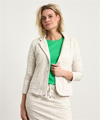 BeOne sweat blazer panter