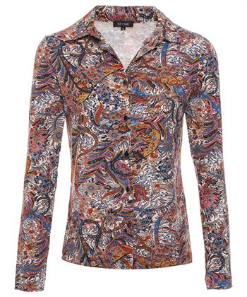 BeOne tricot blouse paisleyprint