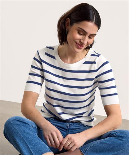 BeOne shirt lange mouw Bretonse streep
