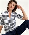 BeOne tulpshirt korte mouw Bretonse streep