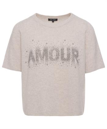 BeOne wollen truitje Amour strass