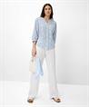 Brax blouse broderie strepen Velia