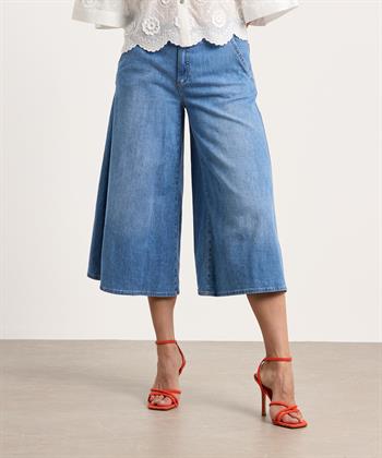 Brax broekrok soft denim Melli