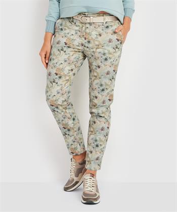 Brax chino Maron Flower